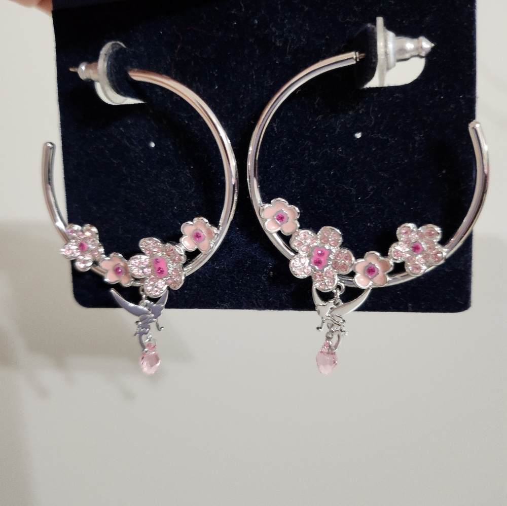 Swarovski Disney Tinker Bell earrings